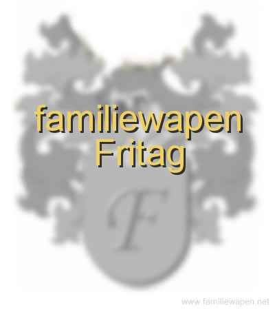 familiewapen Fritag