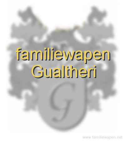familiewapen Gualtheri