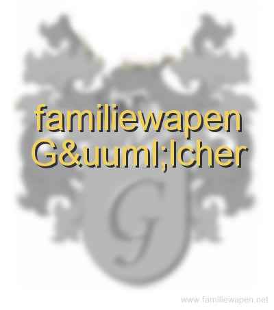 familiewapen Gülcher