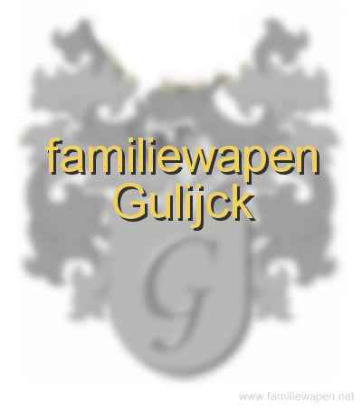 familiewapen Gulijck