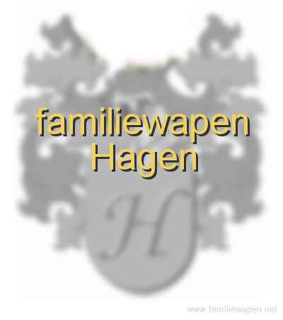 familiewapen Hagen