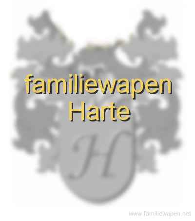 familiewapen Harte