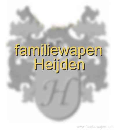 familiewapen Heijden