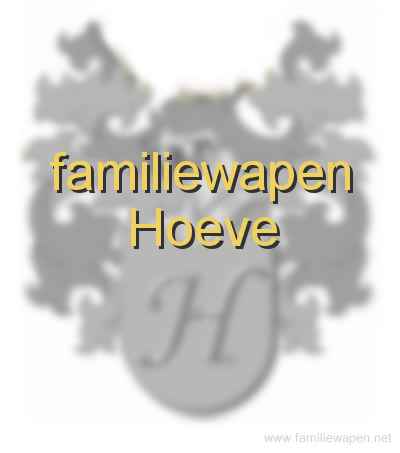 familiewapen Hoeve