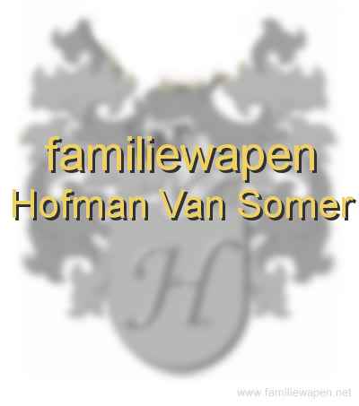 familiewapen Hofman Van Somer