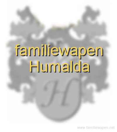 familiewapen Humalda