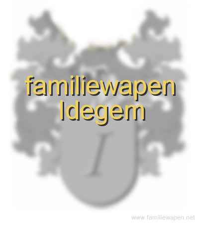familiewapen Idegem
