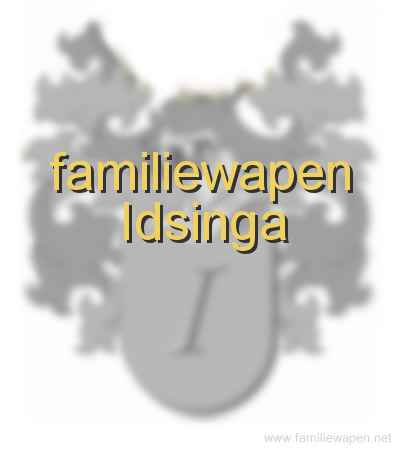 familiewapen Idsinga