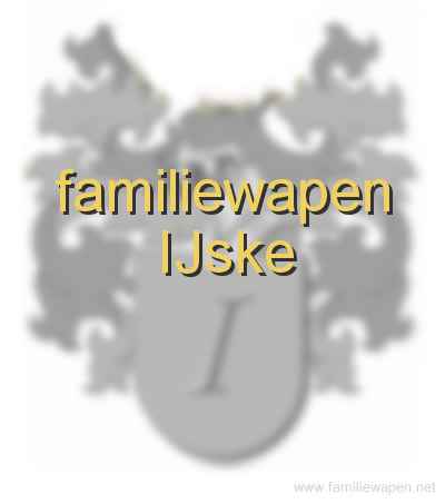 familiewapen IJske