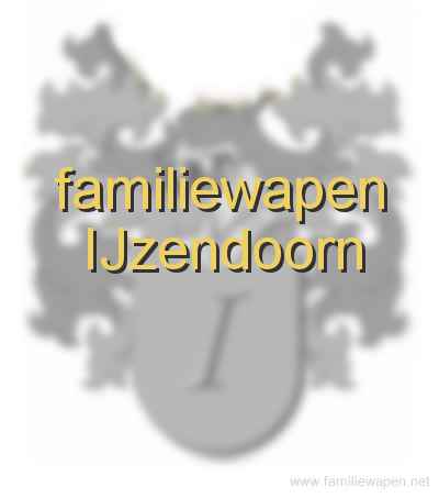 familiewapen IJzendoorn