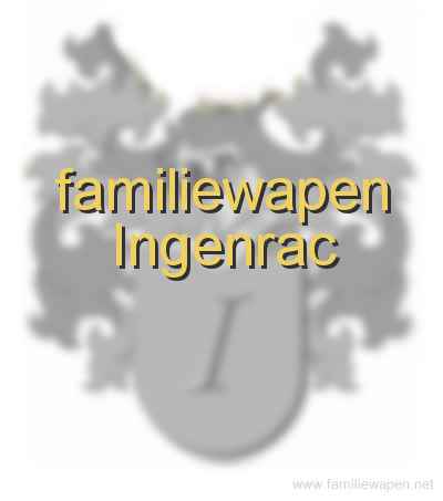 familiewapen Ingenrac