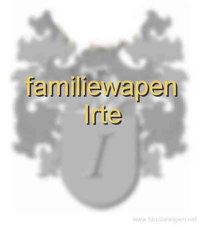 familiewapen Irte