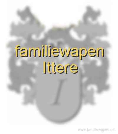 familiewapen Ittere