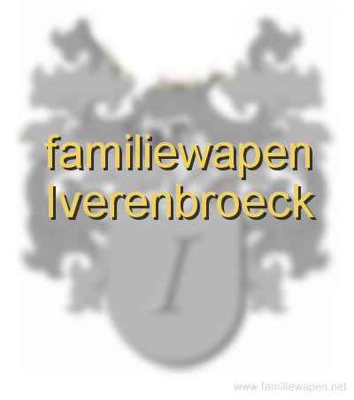 familiewapen Iverenbroeck