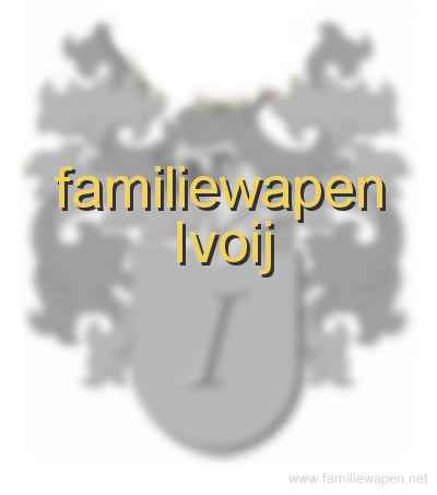 familiewapen Ivoij