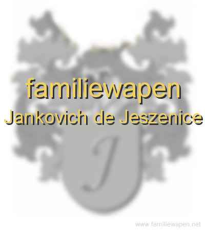 familiewapen Jankovich de Jeszenice