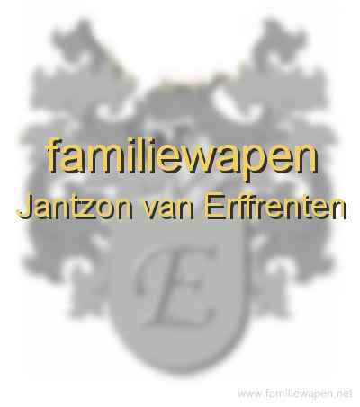 familiewapen Jantzon van Erffrenten