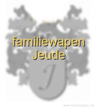 familiewapen Jeude