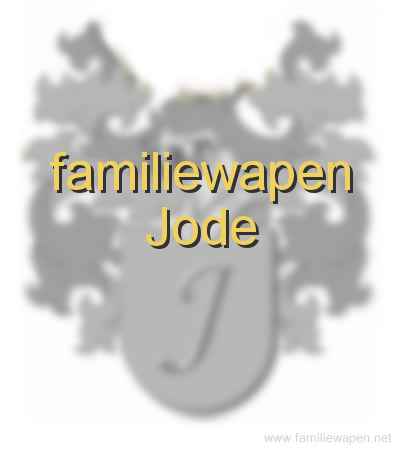 familiewapen Jode
