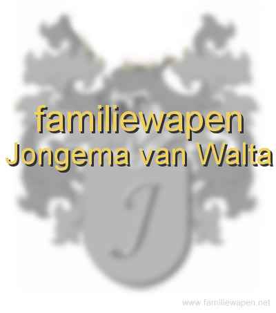 familiewapen Jongema van Walta