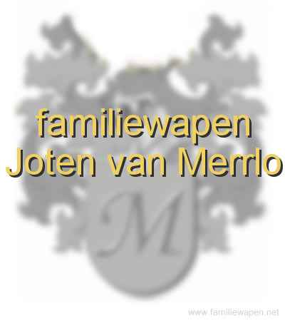 familiewapen Joten van Merrlo