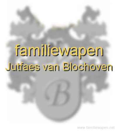 familiewapen Jutfaes van Blochoven
