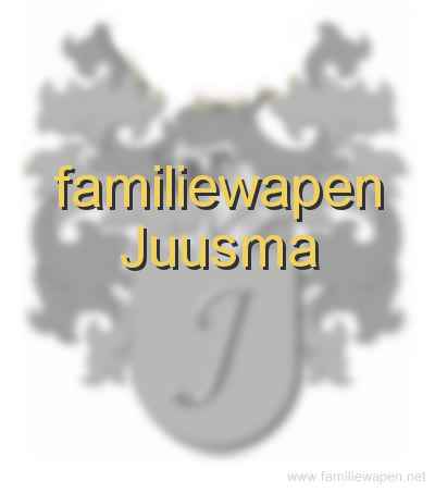 familiewapen Juusma