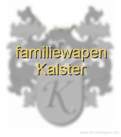 familiewapen Kalster