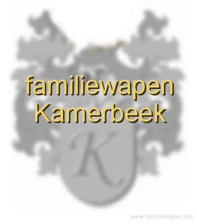 familiewapen Kamerbeek