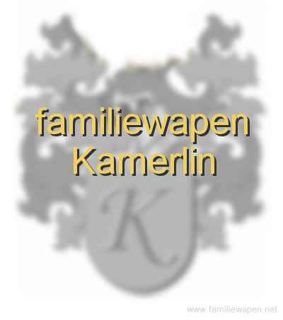 familiewapen Kamerlin