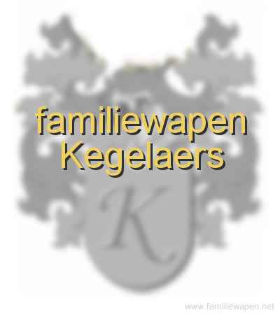 familiewapen Kegelaers