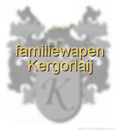 familiewapen Kergorlaij