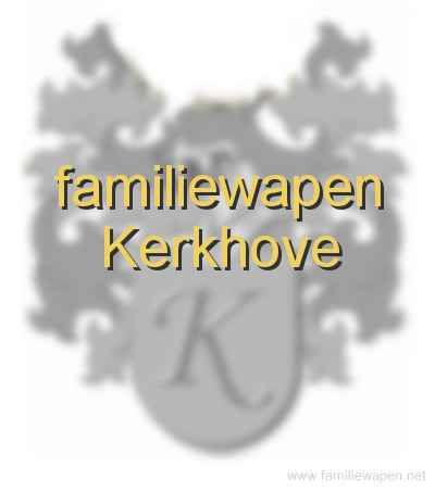 familiewapen Kerkhove