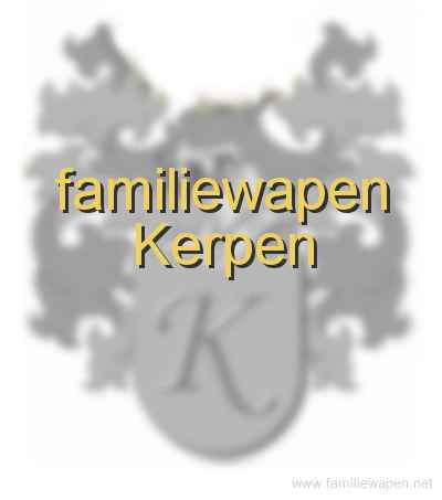 familiewapen Kerpen