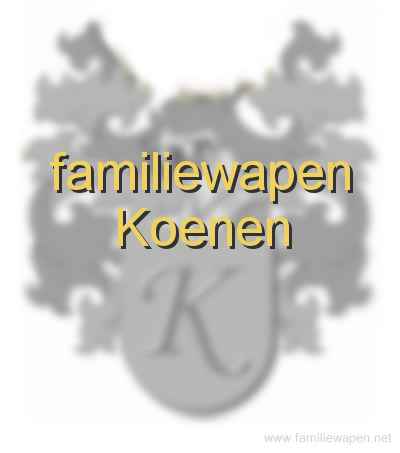 familiewapen Koenen