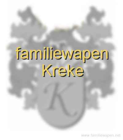 familiewapen Kreke