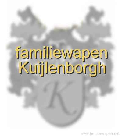 familiewapen Kuijlenborgh