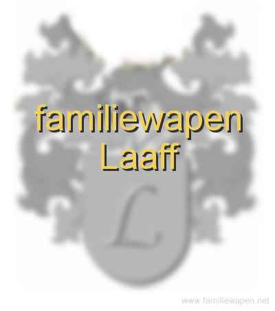 familiewapen Laaff