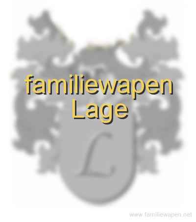 familiewapen Lage