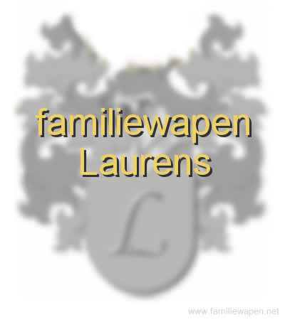 familiewapen Laurens