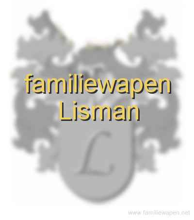 familiewapen Lisman