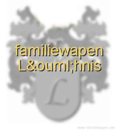 familiewapen Löhnis