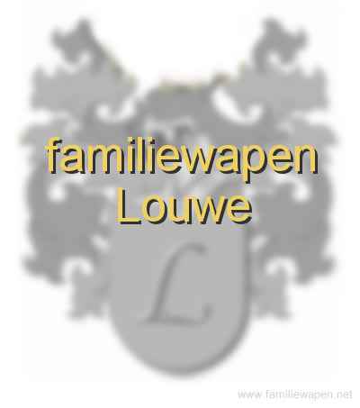 familiewapen Louwe