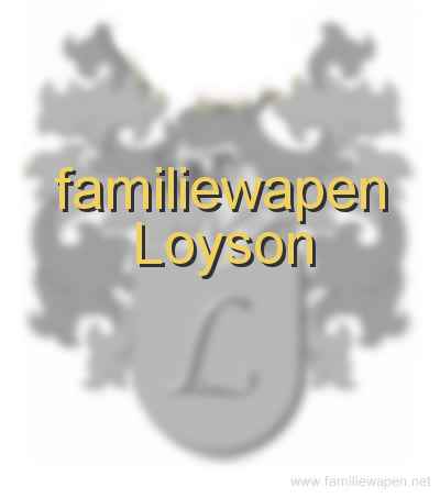 familiewapen Loyson