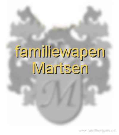 familiewapen Martsen