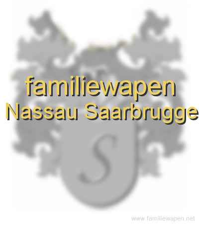 familiewapen Nassau Saarbrugge