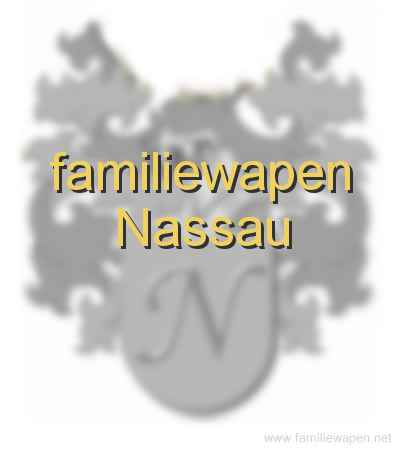familiewapen Nassau