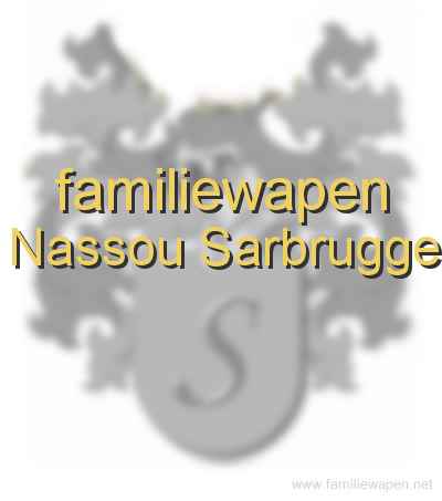 familiewapen Nassou Sarbrugge