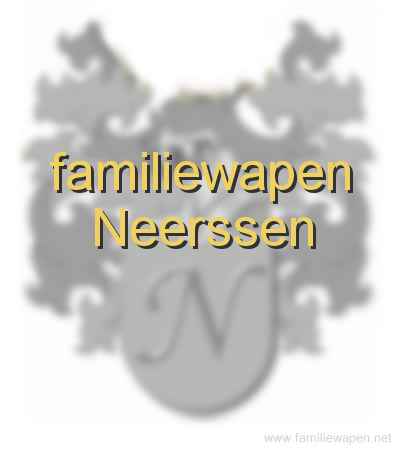 familiewapen Neerssen