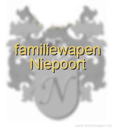 familiewapen Niepoort